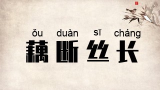 藕断丝长