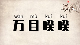 万目睽睽