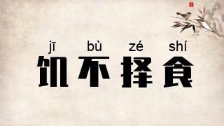 饥不择食