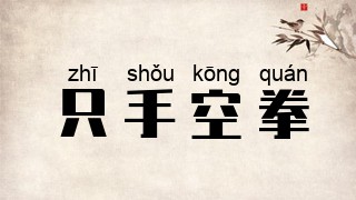 只手空拳