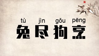 兔尽狗烹