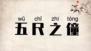 五尺之僮