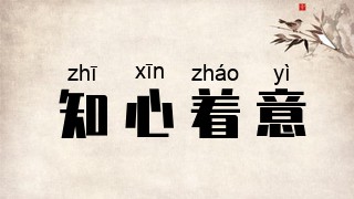 知心着意