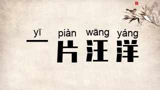 一片汪洋