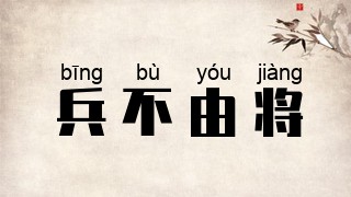 兵不由将