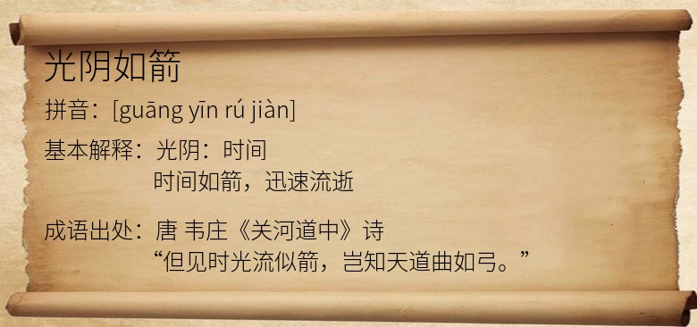 光阴如箭