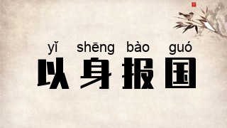以身报国