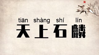 天上石麟