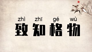 致知格物