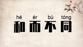 和而不同