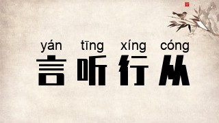 言听行从