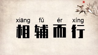 相辅而行