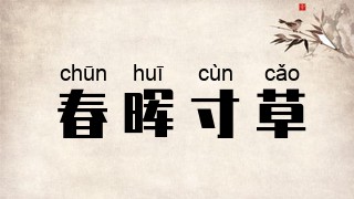 春晖寸草