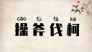 操斧伐柯