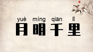 月明千里