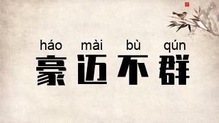 豪迈不群
