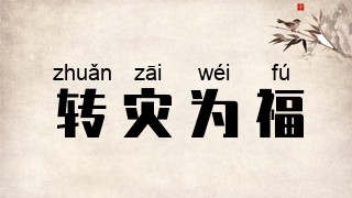 转灾为福