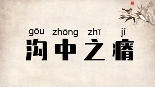 沟中之瘠