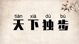 天下独步