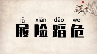 履险蹈危