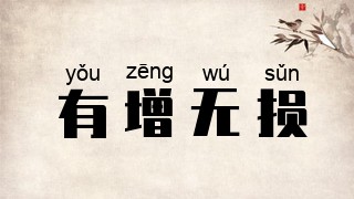 有增无损