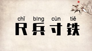 尺兵寸铁