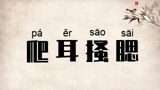 爬耳搔腮