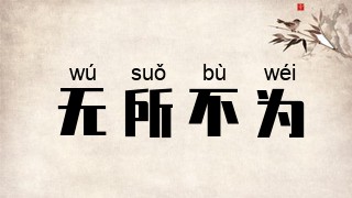无所不为