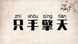 只手擎天