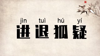 进退狐疑