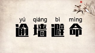 逾墙避命