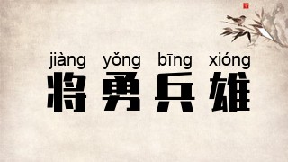 将勇兵雄