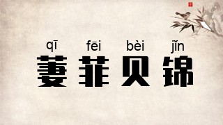 萋菲贝锦