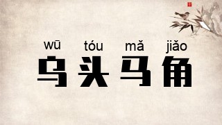 乌头马角