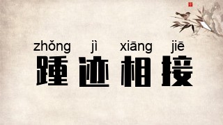 踵迹相接