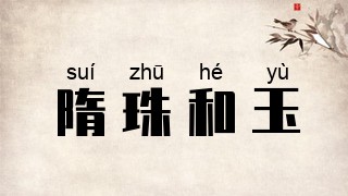 隋珠和玉