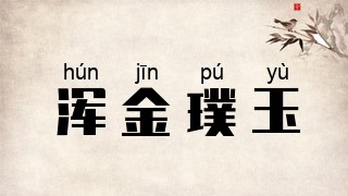 浑金璞玉