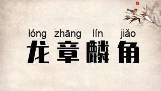 龙章麟角