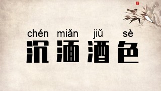 沉湎酒色