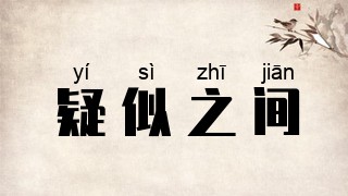 疑似之间