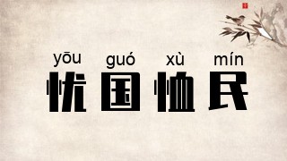 忧国恤民