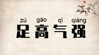 足高气强