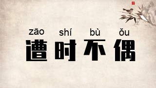 遭时不偶