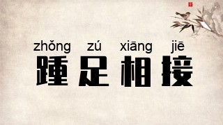 踵足相接