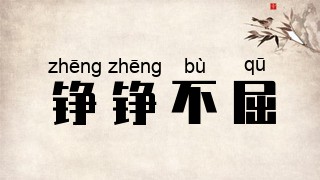 铮铮不屈