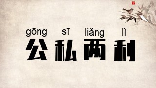 公私两利