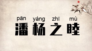 潘杨之睦