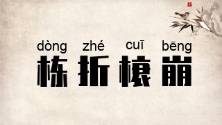 栋折榱崩