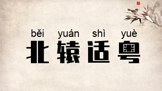 北辕适粤