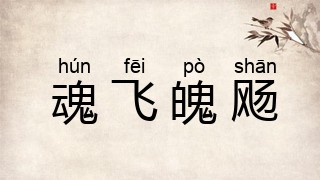 魂飞魄飏